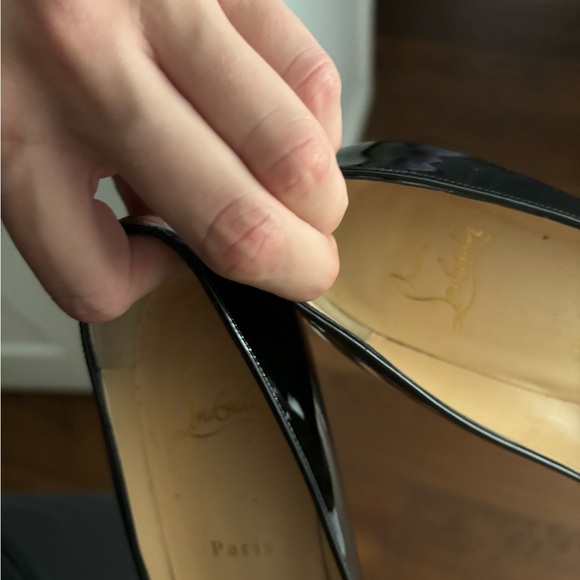 Christian Louboutin simple pumps 85 - Picture 3 of 5